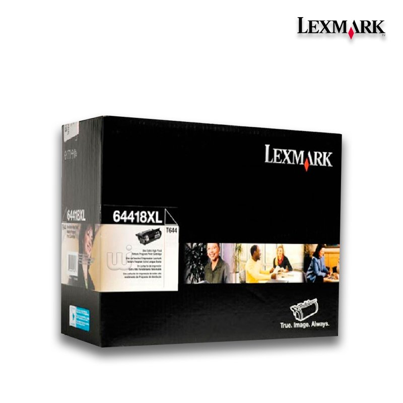 Tóner Lexmark 64418XL Negro 32,000pag