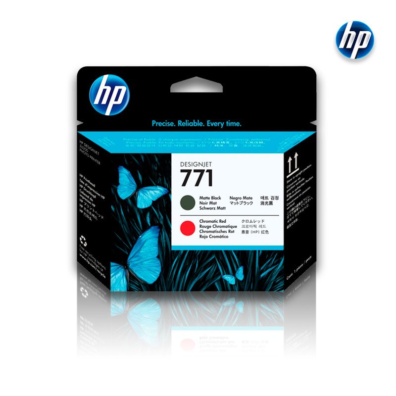 Cabezal HP 771 (CE017A) Matte Black & Chromatic Red DesignJet Z6200