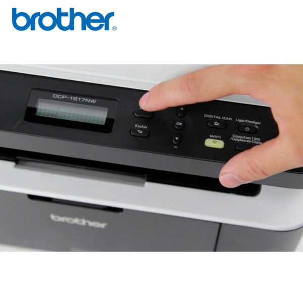 Impresora Brother DCP-1617NW Multifuncional Láser - Imagen 3