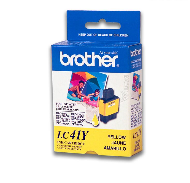 Tinta Brother LC-41Y Yellow 400 paginas