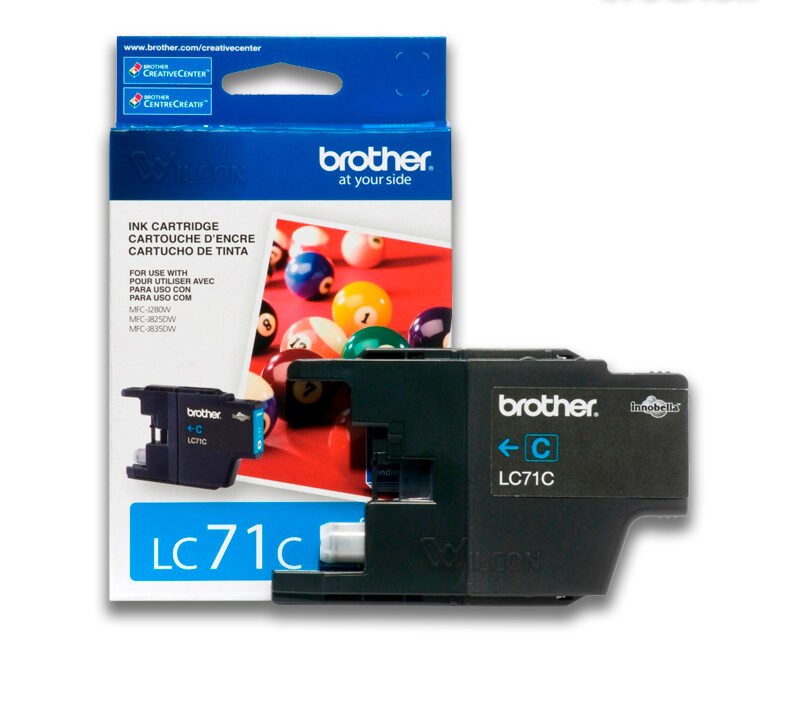 Tinta Brother LC-71C Cyan 300 paginas