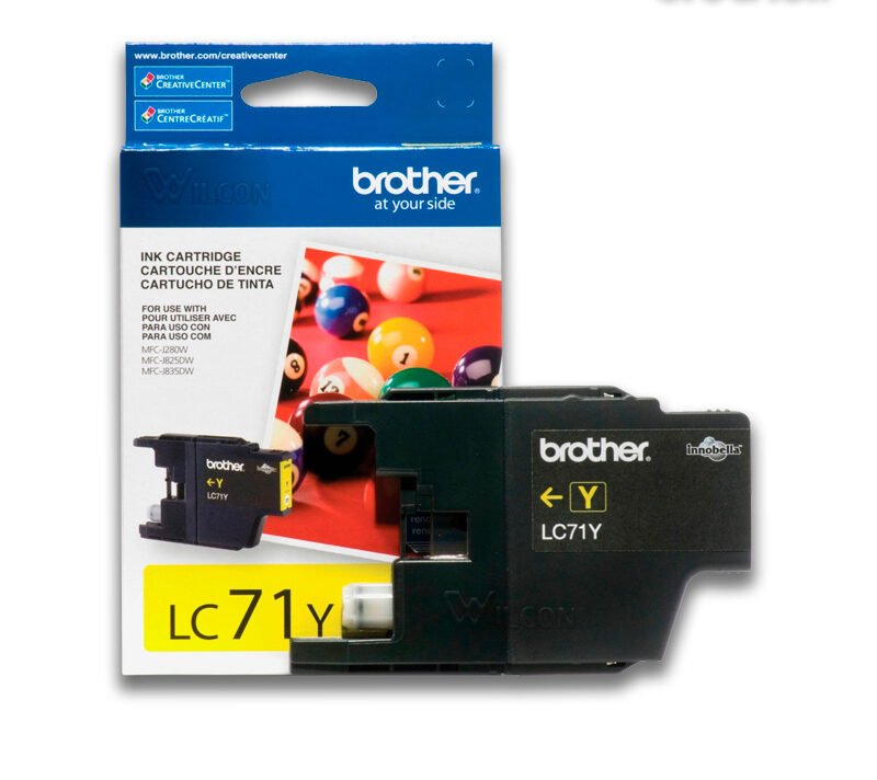 Tinta Brother LC-71Y Yellow 300 paginas