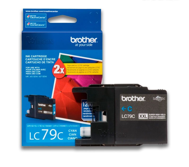 Tinta Brother LC-79C Cyan 1,200 paginas
