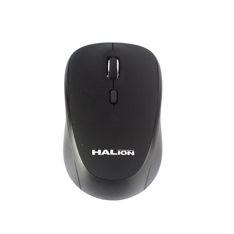 Mouse Halion Inalambrico Aries HA-M2125 Gris/Negro