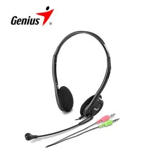 Audifono Genius C/MICROF. HS-200C Negro (0011573)