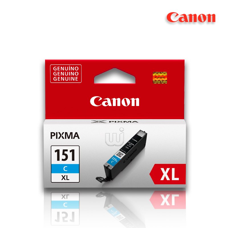 Tinta Canon CLI-151XL Cyan 11ML MG6210