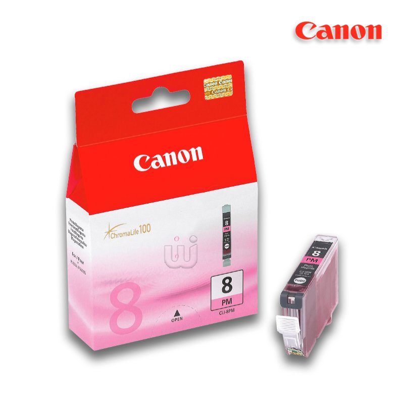 Tinta Canon CLI-8PM Photo Magenta 13ML 790Pag. iP4200D iP6600