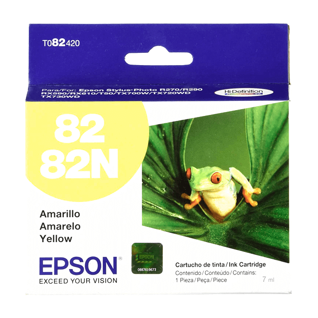 Tinta Epson T082420 (82N) Yellow 500 Pag