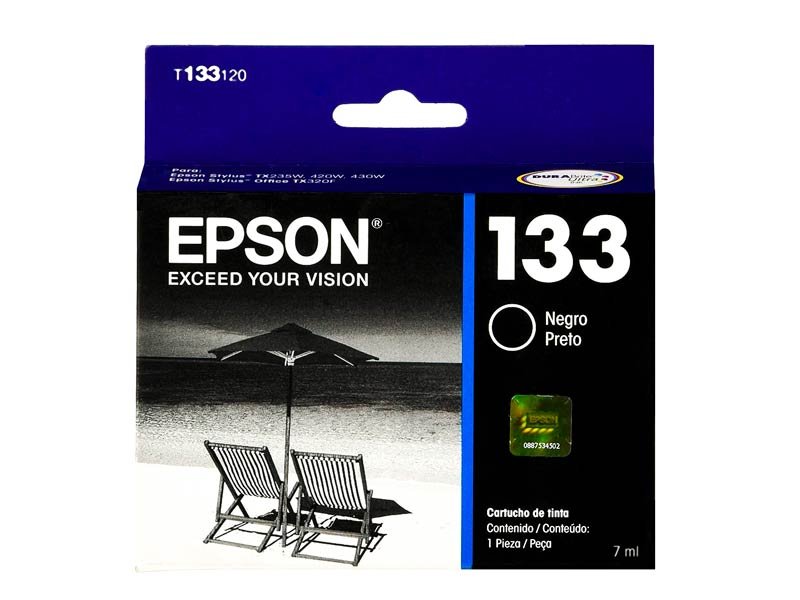 Tinta Epson T133120 (133) Negro 255 Pag