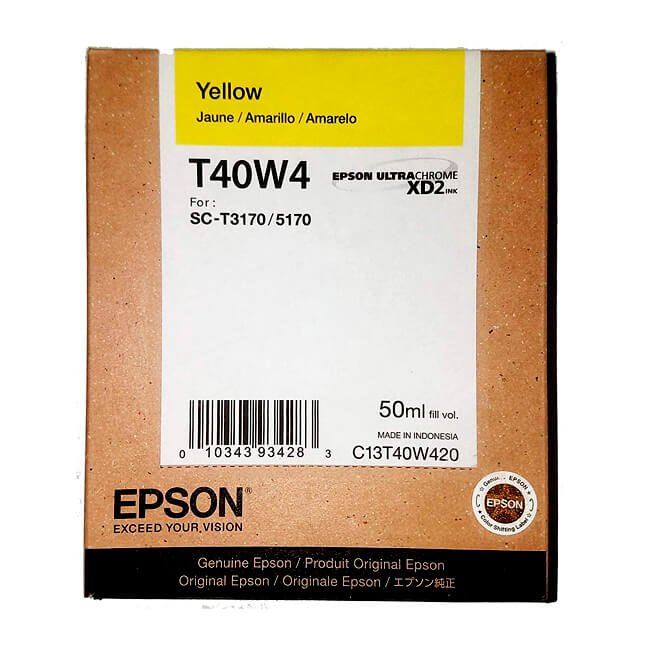 Tinta Epson T40W420 Yellow 50 ML