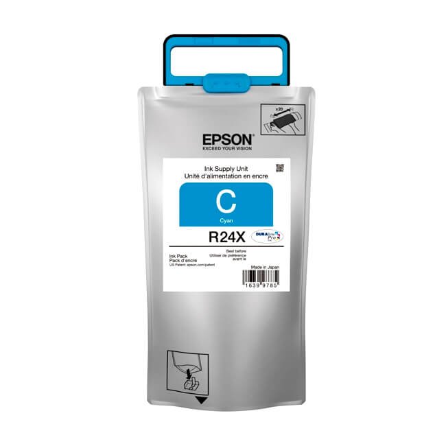 Tinta Epson TR24X220 (R24X) Cyan 75,000 Pag. WF-R8590