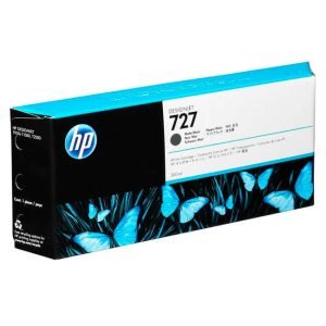 Tinta HP C1Q12A (727A) Matte Black 300ML DesignJet T1500
