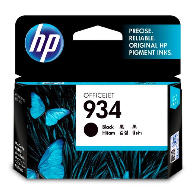 Tinta HP C2P19AL (934) Negro 400 Pag. OfficeJet 6830