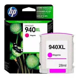 Tinta HP C4908AL (940XL) Magenta 1,400 Pag. OfficeJet Pro 8500