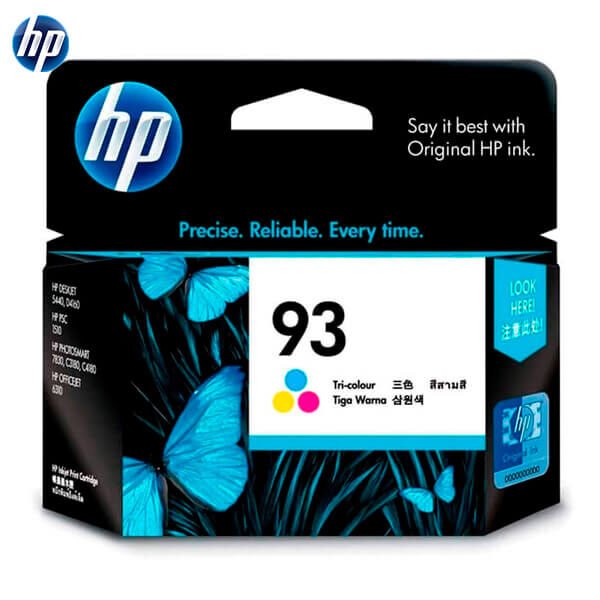 Tinta HP C9361WL (93) Tricolor 220 Pag.  Deskjet 6540