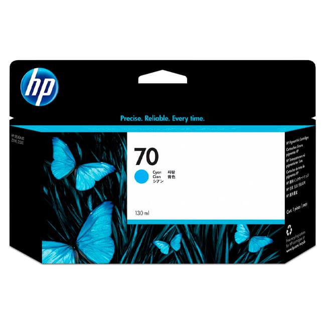 Tinta HP C9452A (70) Cyan 130ML DesignJet Z2100