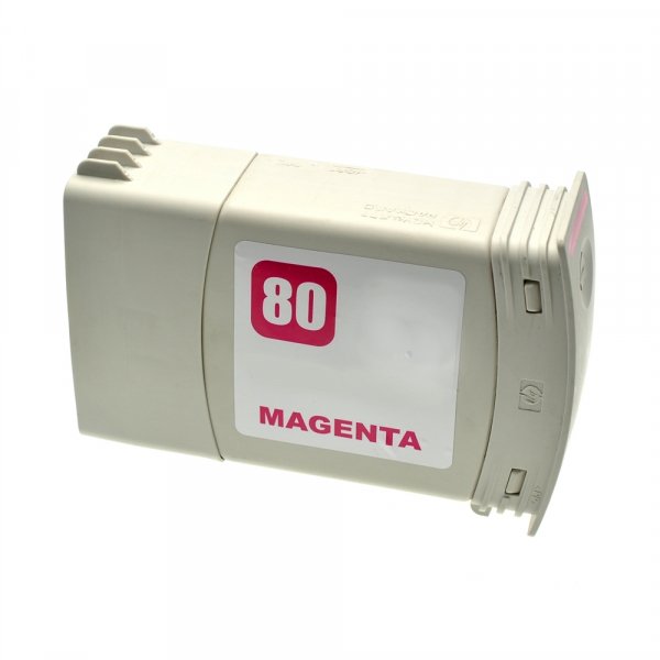 Tinta Hp C4847A (80) Magenta 350ML DesignJet 1050 - Imagen 2