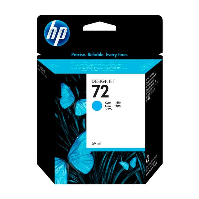 Tinta Hp C9398A (72) Cyan 69ML  DesignJet T610