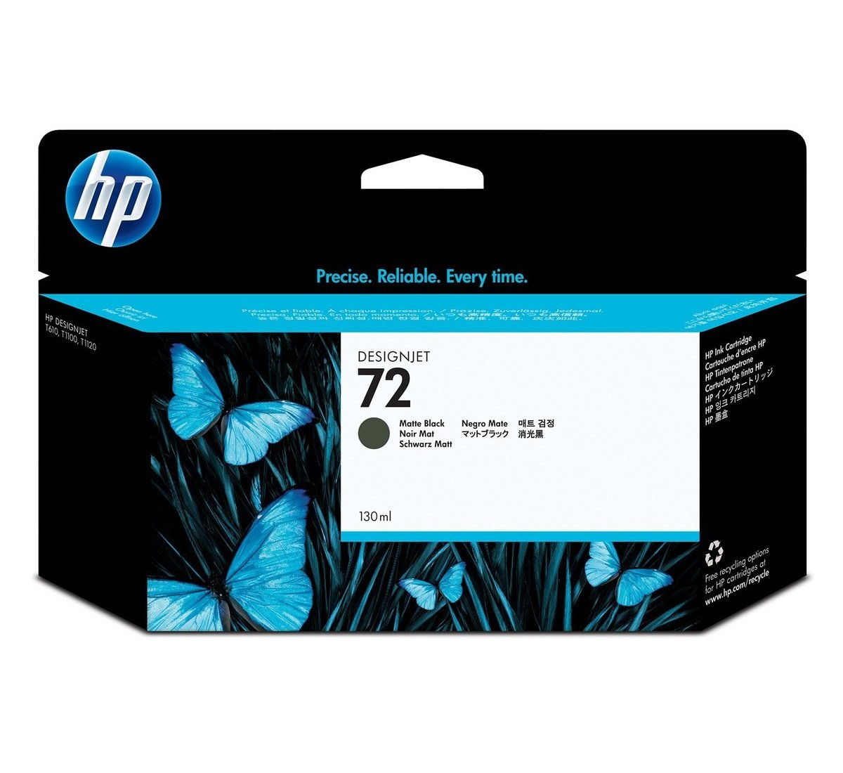 Tinta Hp C9403A (72) Matte Black 130ML DesignJet T610