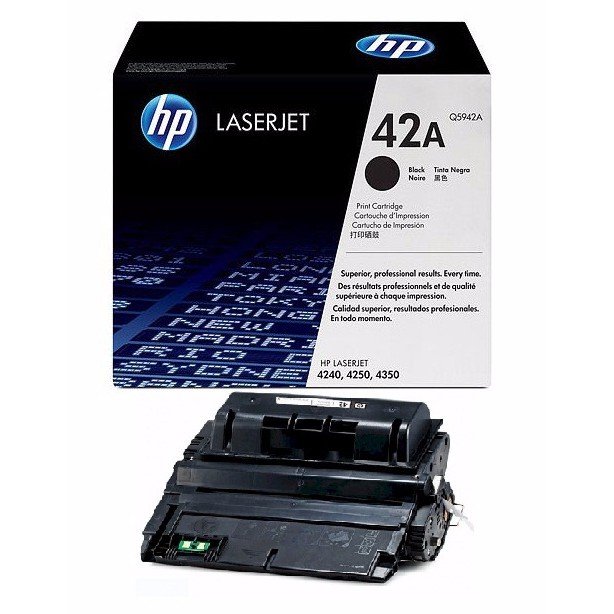 Tóner Hp 42A (Q5942A) Negro 10,000 Pag LaserJet Pro 4240n - Imagen 2