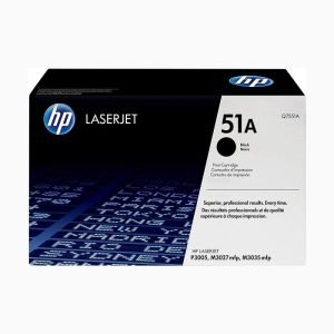 Tóner Hp 51A (Q7551A) Negro 6,500 Pag HP LaserJet P3005