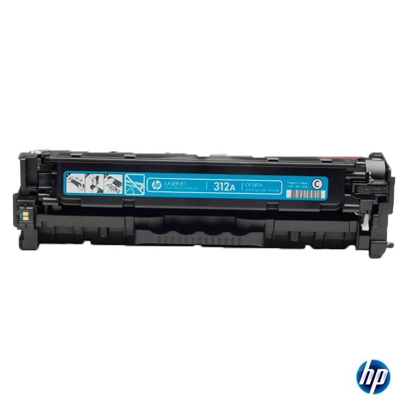 Toner Hp 312A (CF381A) Cyan 2,700 Pag LaserJet Pro 400 color - Imagen 3