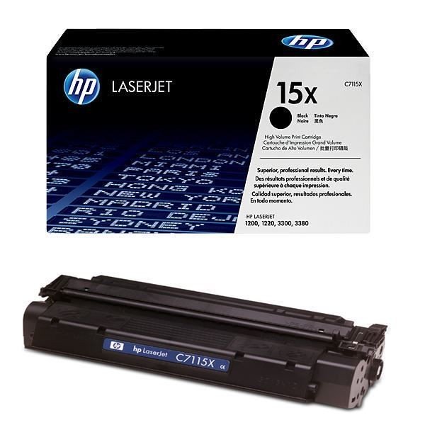 Tóner Hp 15X (C7115X) Negro 3,500 Pag LaserJet 1200 - Imagen 2