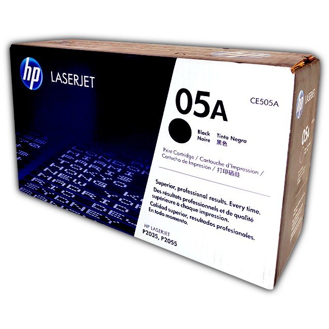 Toner Hp 05A (CE505A) Negro 2,300 Pag LaserJet P2050 - Imagen 2