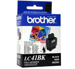 Tinta Brother LC-41BK Negro 500 paginas