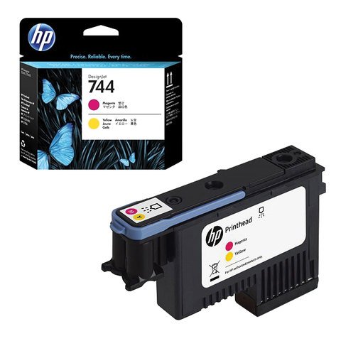 Cabezal HP 744A (F9J87A) Magenta & Yellow 3,500 paginas - Imagen 3