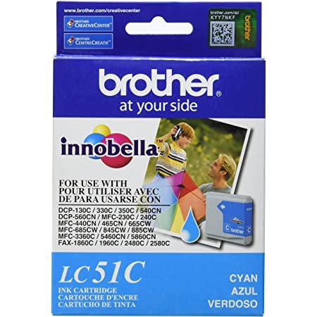 Tinta Brother LC-51C Cyan 400 paginas