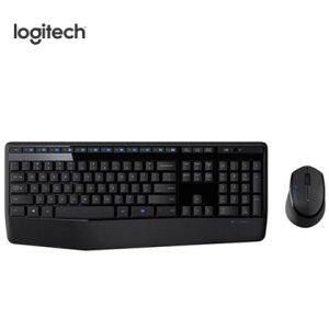 Teclado Logitech + Mouse MK345 Wireless USB SP Black (920-007820)