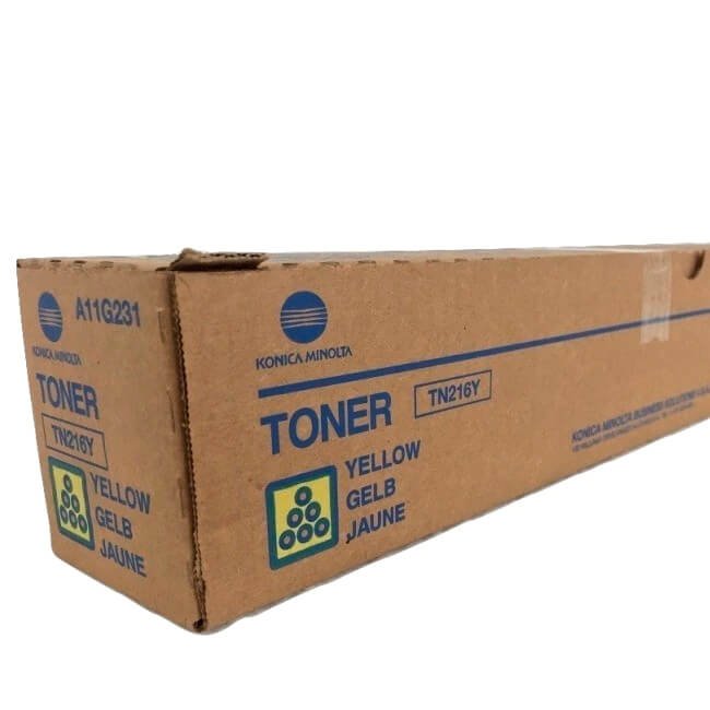 Toner Konica Minolta TN216Y Yellow 26,000 páginas