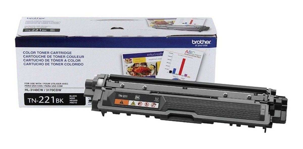 Toner Brother TN-221BK Negro, Rendimiento 2,500 pag. - Imagen 2
