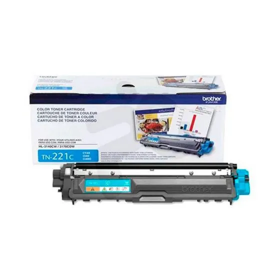 Toner Brother TN-221C cyan, Rendimiento 1,400 pag. - Imagen 2