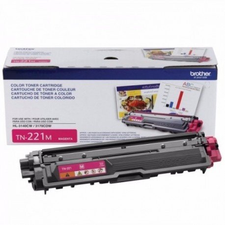 Toner Brother TN-221M magenta, Rendimiento 1,400 pag. - Imagen 2